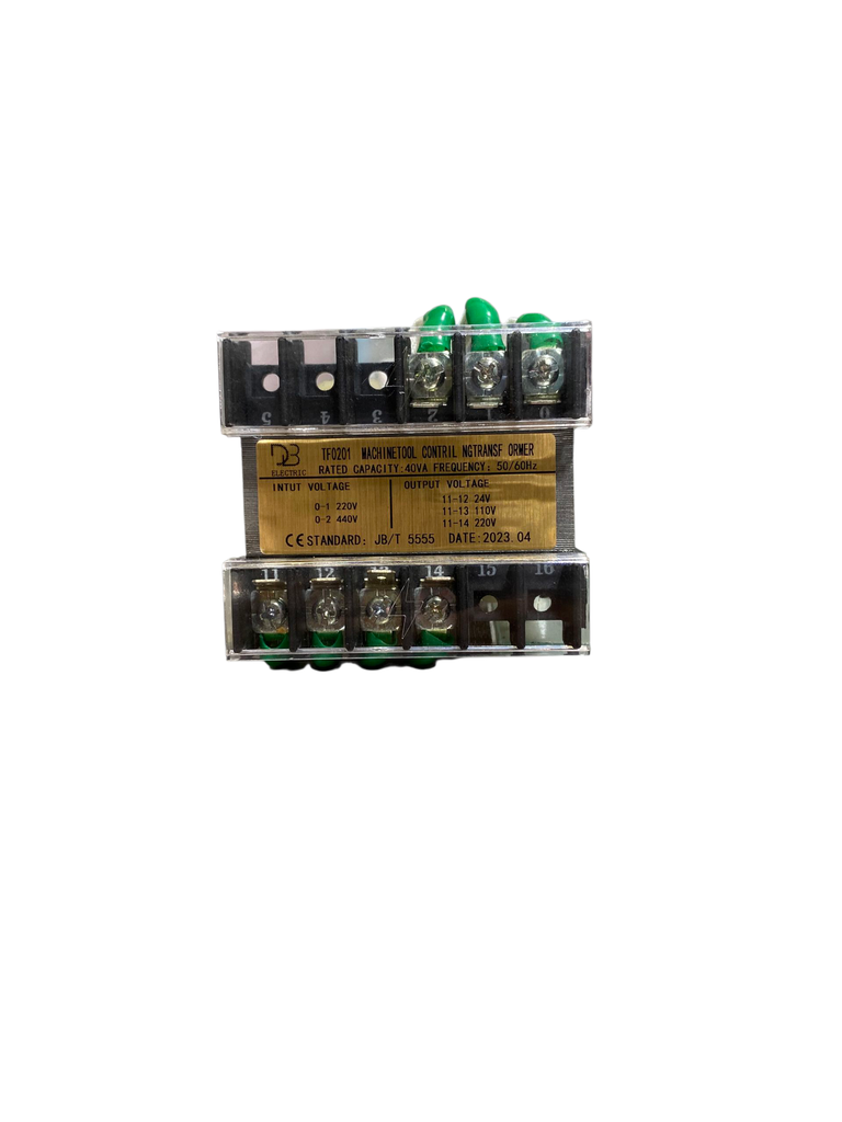 TRANSFORMADOR DE CONTROL 440-220/220-110 24V 40VA