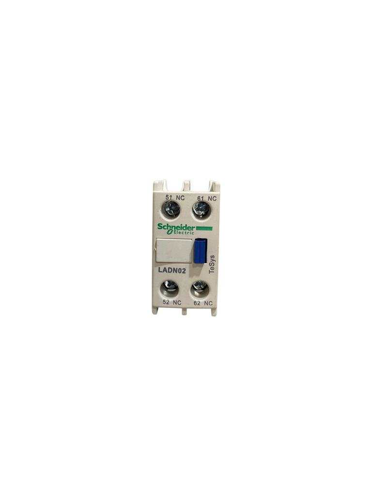 CONTACTO AUXILIAR 1NA+1NC FRONTAL COLOR BLANCO MARCA SCHNEIDER ELECTRIC