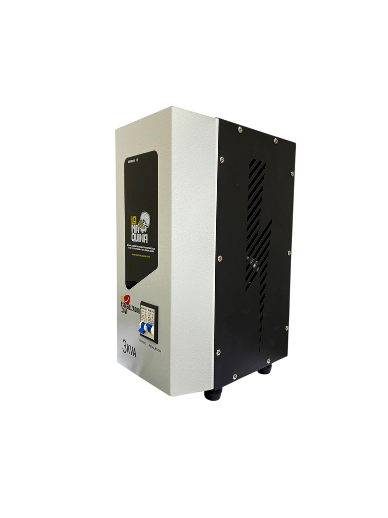 ESTABILIZADOR DE VOLTAJE MONOFASICO DE 3 KVA 110/220 VAC CON +/- 25% REGULACION 