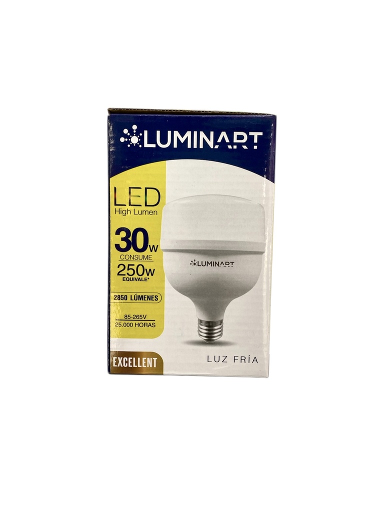 BOMBILLO LED 30W 6500°K 85-265V 