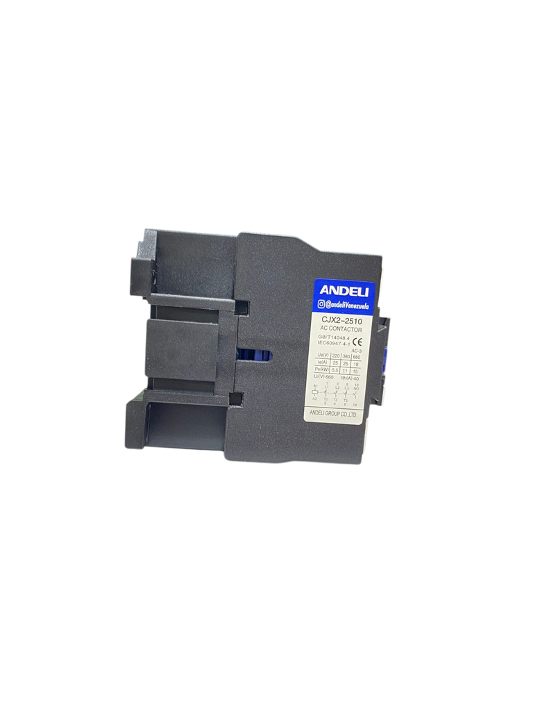 CONTACTOR 3P 25 A 60HZ BOBINA 220 V SERIE CJX2 