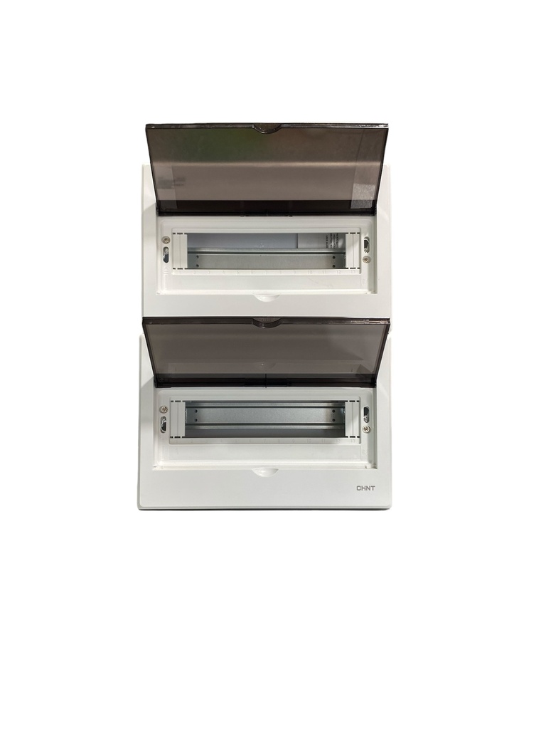 TABLERO DE DISTRIBUCION PLASTICO 26 CIRCUITOS EMPOTRABLE DOBLE RIEL DIN