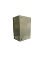 CAJA DE CONTROL 300x200x150mm IP65 USO EXTERIOR  C/PUERTA Y CERRADURA DOBLE FONDO PINTURA ELECTROSTATICA BEIGE