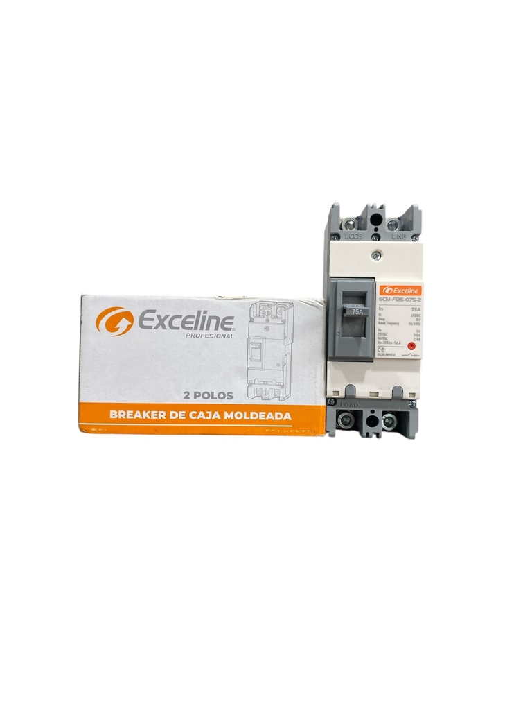 BREAKER 2X75A CAJA MOLDEADA  TERMOMAGNETICOFIJO