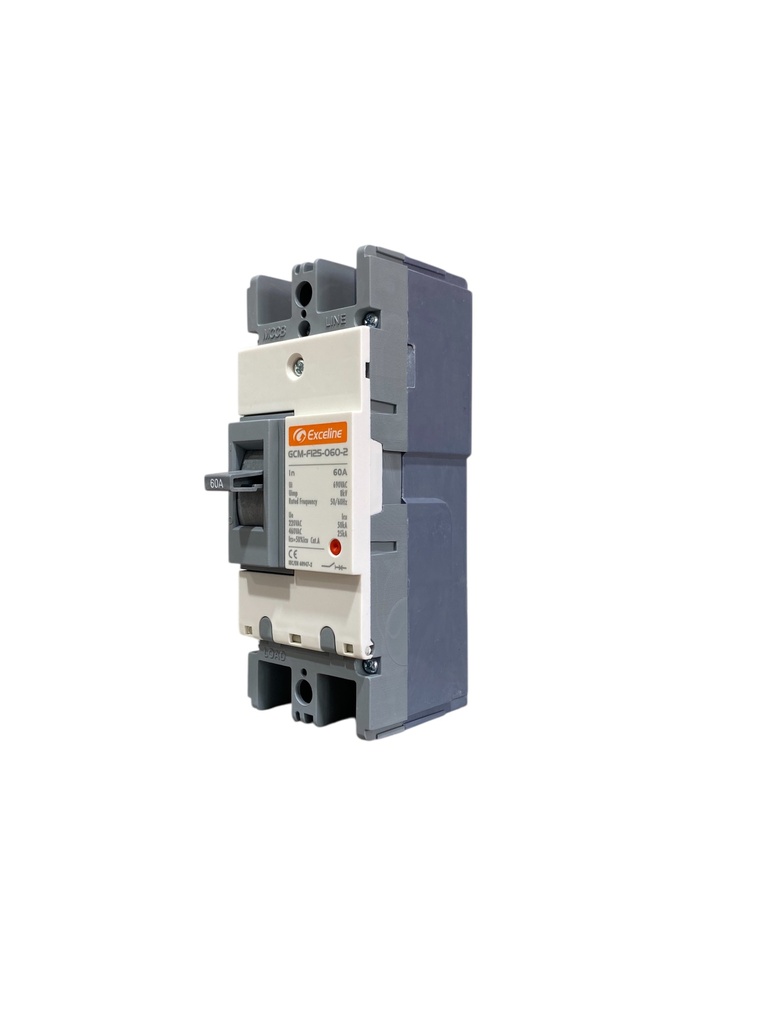 BREAKER 2X60A CAJA MOLDEADA TERMOMAGNETICO FIJO