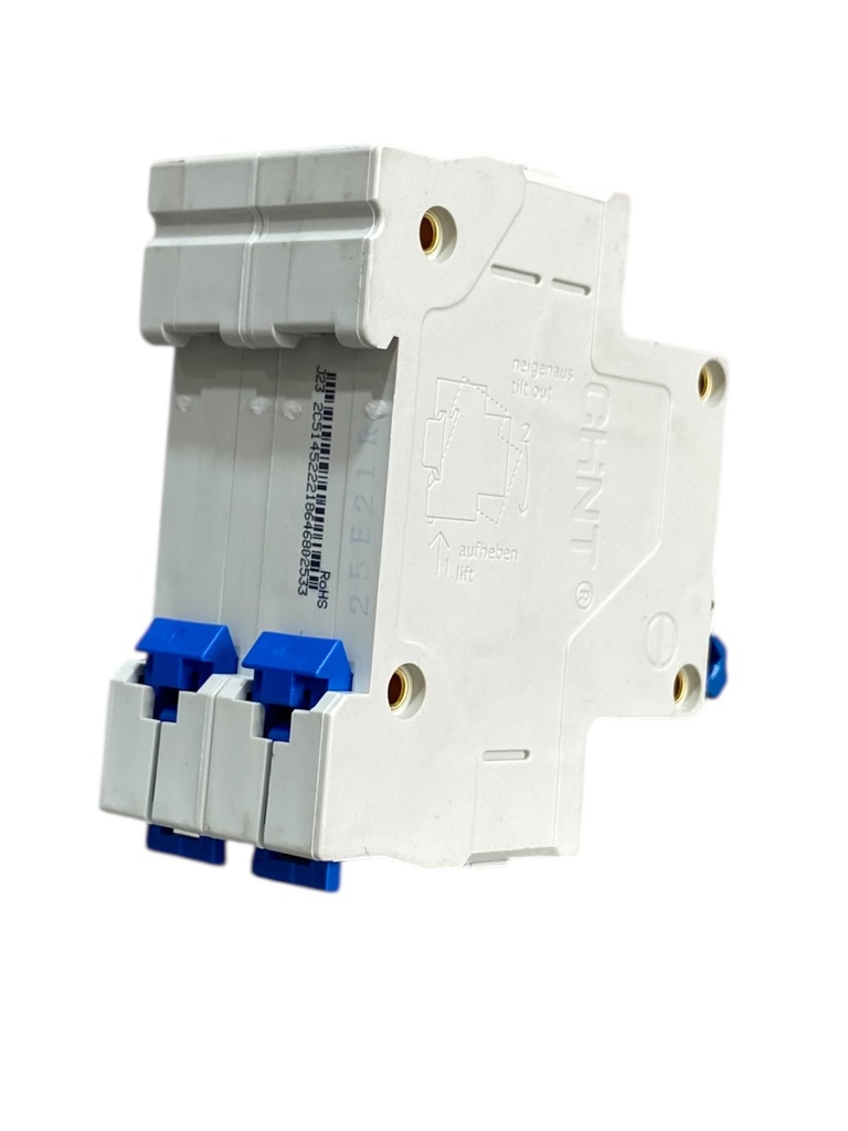 MINI BREAKER 2X25A 4.5KACC CURVA C 110/400V 50/60HZ