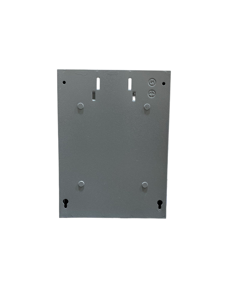 TABLERO RESIDENCIAL 12 CIRCUITOS MONOFASICO EMPOTRABLE PREPONCHADA C/PUERTA Y PINTURA ELECTROSTATICA GRIS 125A 