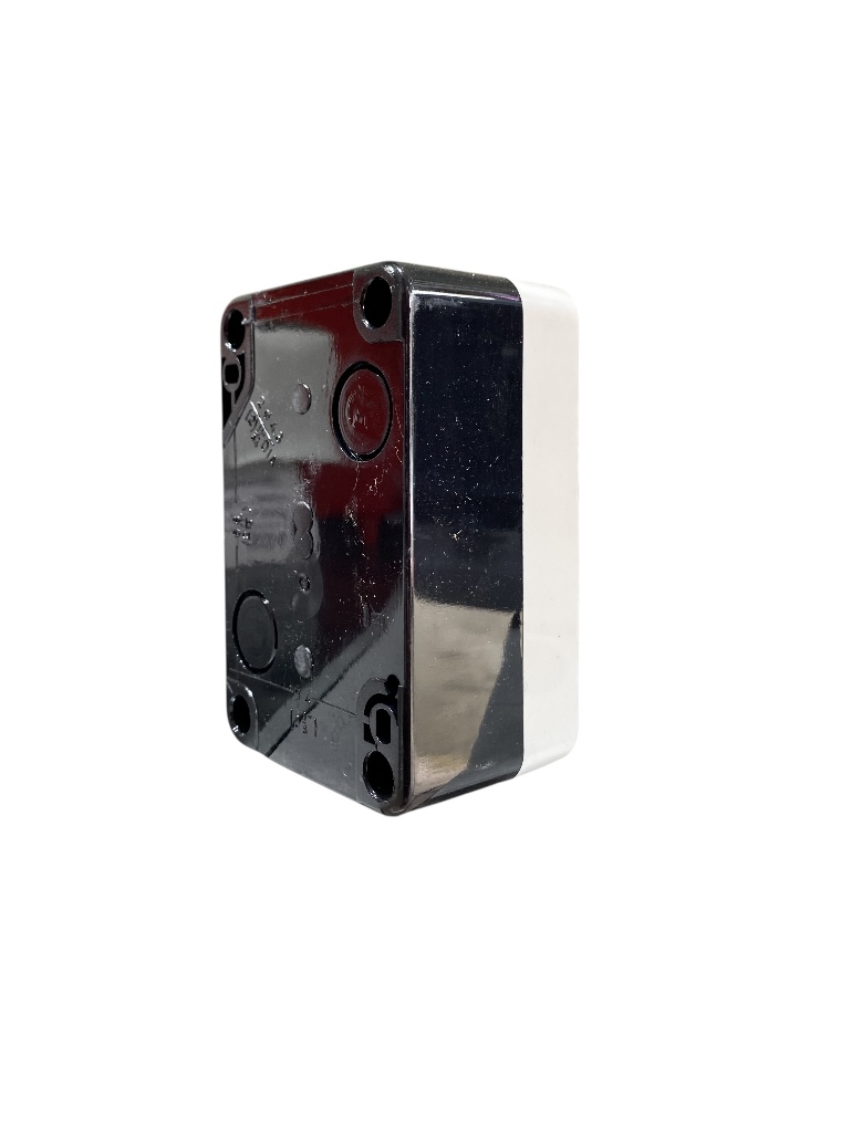 CAJA BOTONERA 2 HUECOS x Ø22 mm PLASTICA BLANCA  TIPO HAL-B02 CAJ0102 DB ELECTRIC