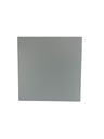CAJA DE DERIVACION METALICA 250X250X100mm (10X10X4") LISA PINTURA ELECTROSTATICA GRIS INTENCOL