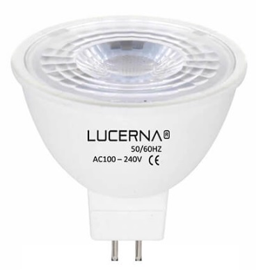 FOCO LED 8W 720LM 6.500°K IP20 100-240V GU5.3 (BIPIN) 