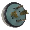 ENCHUFE  INDUSTRIAL MEDIA VUELTA 4P 20A 125V / 250V PINES DE COBRE - RING METAL