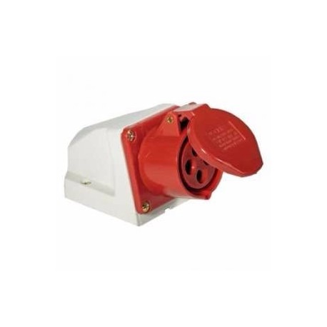 [TO0111] TOMA INDUSTRIAL HEMBRA 4PX16A(3P+T) SUPERFICIAL 6H 380/415V 