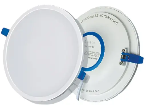 [412HL] PANEL REDONDO LED EMPOTRABLE 12W IP20 6.500°K MULTIVOLTAJE 100-305V 1080LM BOD DRIVERLESS