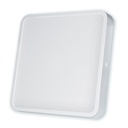 [822SCHL4K] PANEL LED 22W CUADRADO SUPERFICIAL 100-305V IP20 4000°K 8'' 1980LM HIGH LUMEN