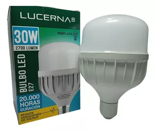 [30WE27] BOMBILLO LED 30W 2.700LM 6.500°K IP20 100-265V  E27