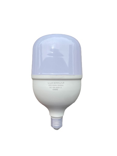 [40WE27-6K] BOMBILLO LED 40W 3.600LM 6.500°K IP20 100-265V  E27