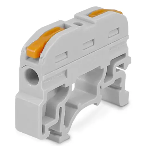 [KV121] CONECTOR RAPIDO 1P P/RIEL 32AMP 28-12AWG