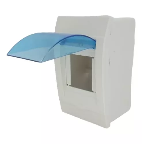 [LD-1002] TABLERO DE DISTRIBUCION PLASTICO 3-4 CIRCUITOS RIEL DIN