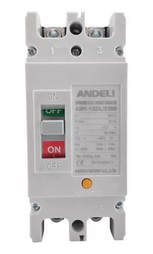 [AM1-125L/2300] BREAKER 2X63A CAJA MOLDEADA  SERIE AMI